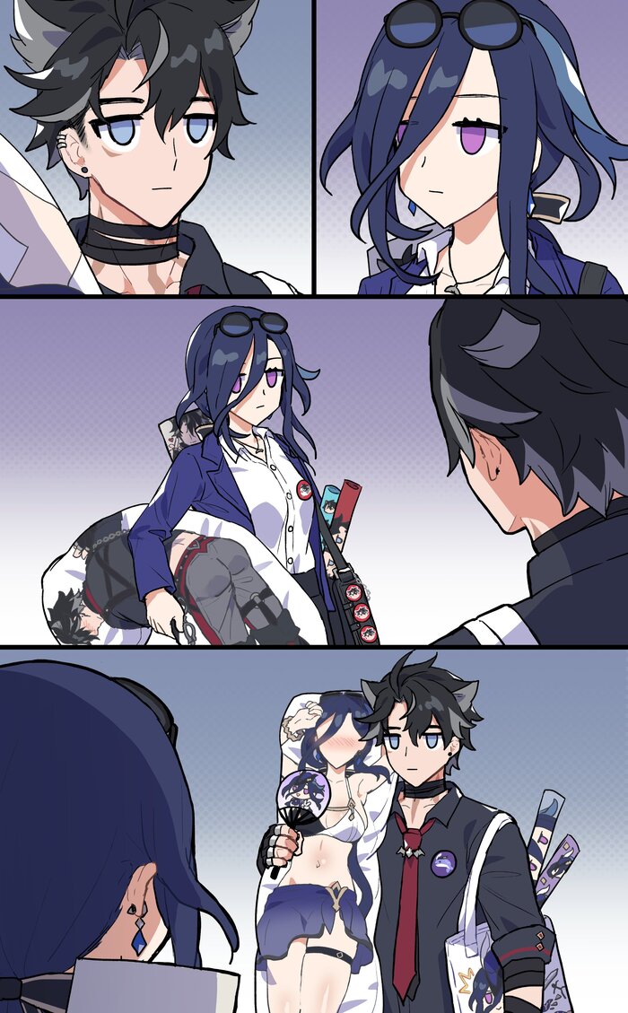 Dakimakura - 18+, Genshin impact, Anime art, Art, Clorinde (Genshin Impact), Wriothesley, Sigewinne, Dakimakura, Longpost, NSFW