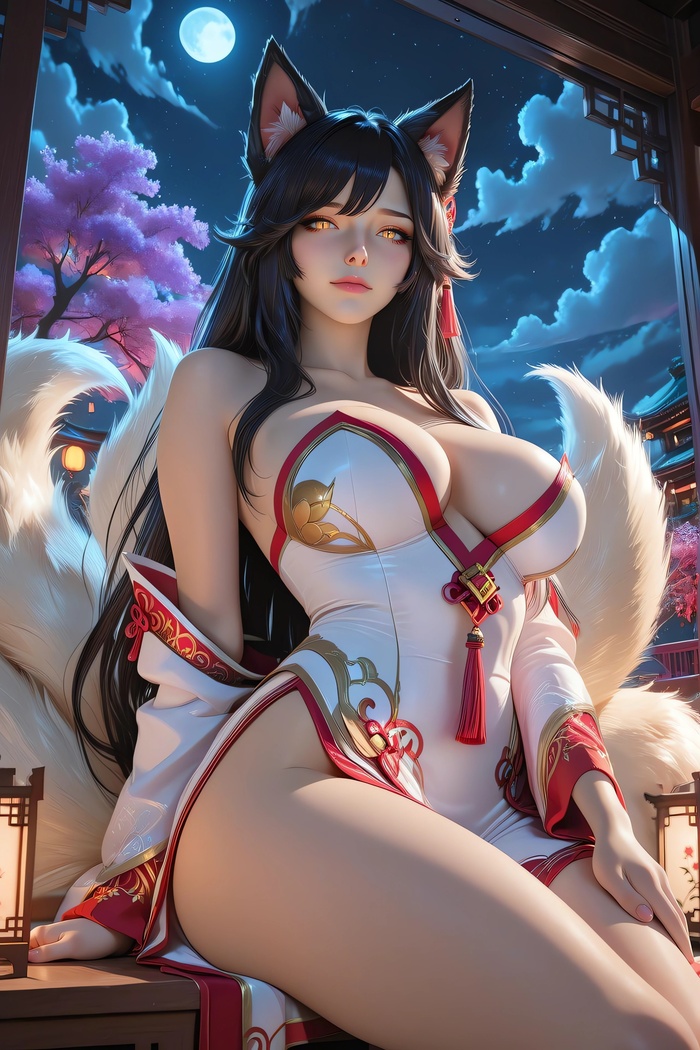 Art - Series Based on games, 18+, Neural Network Content, Neural Networks, Neural network art, Art, Girls, Images, Artificial Intelligence, Digital drawing, Sexuality, Desktop wallpaper, Women, Phone wallpaper, Boobs, Booty, Erotic, Hand-drawn erotica, Anime, Anime art, Longpost, NSFW