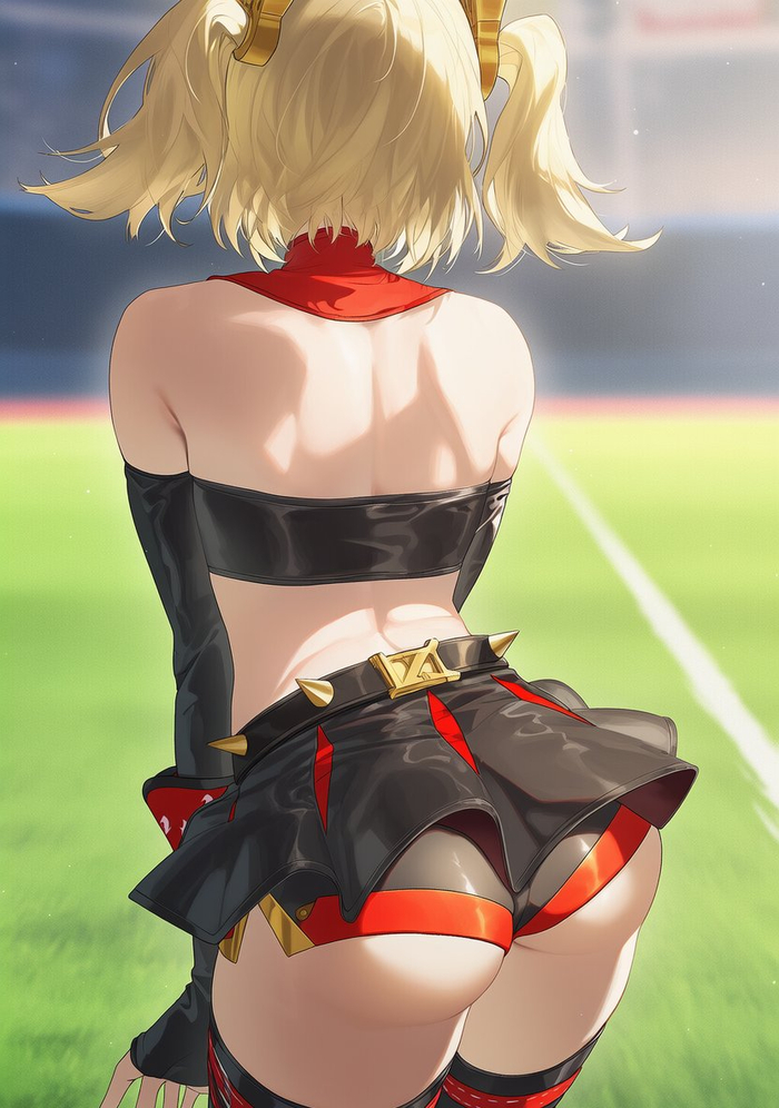 Burnice - 18+, Neural Network Content, Anime art, Zenless Zone Zero, Burnice White (zzz), Timmytommy, NSFW