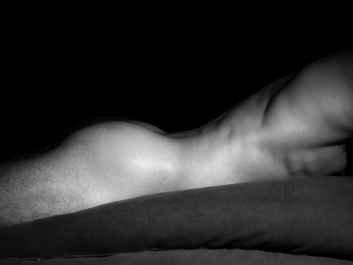Darkness - 18+, Playgirl, From the network, Naked guy, Back, Naked, NSFW