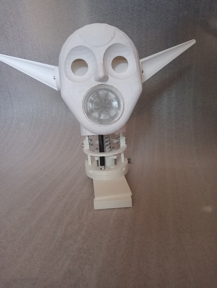 Robot Girl Head V0.16 - 18+, My, 3D печать, Robot, Longpost, NSFW