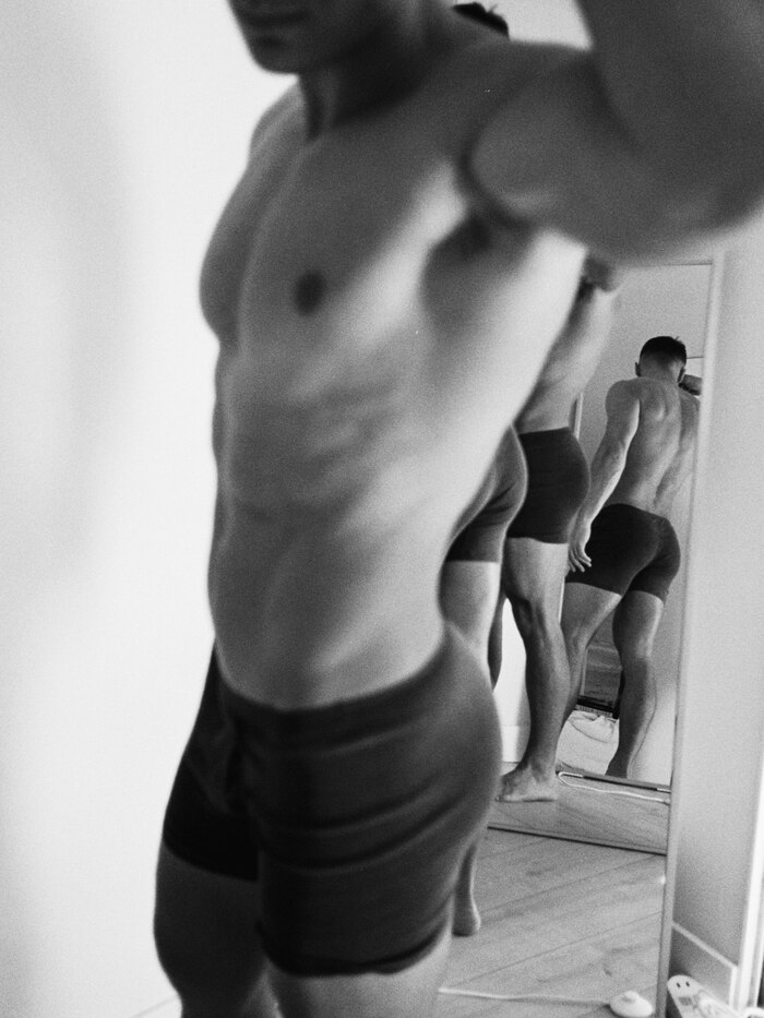 Reflection - 18+, Playgirl, From the network, Naked guy, Male torso, Body, Booty, NSFW