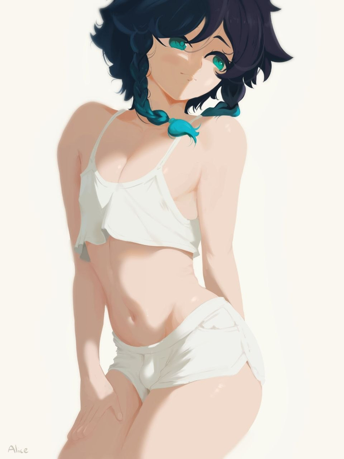 Venti - 18+, Anime art, Art, Genshin impact, Venti (Genshin Impact), Erotic, NSFW